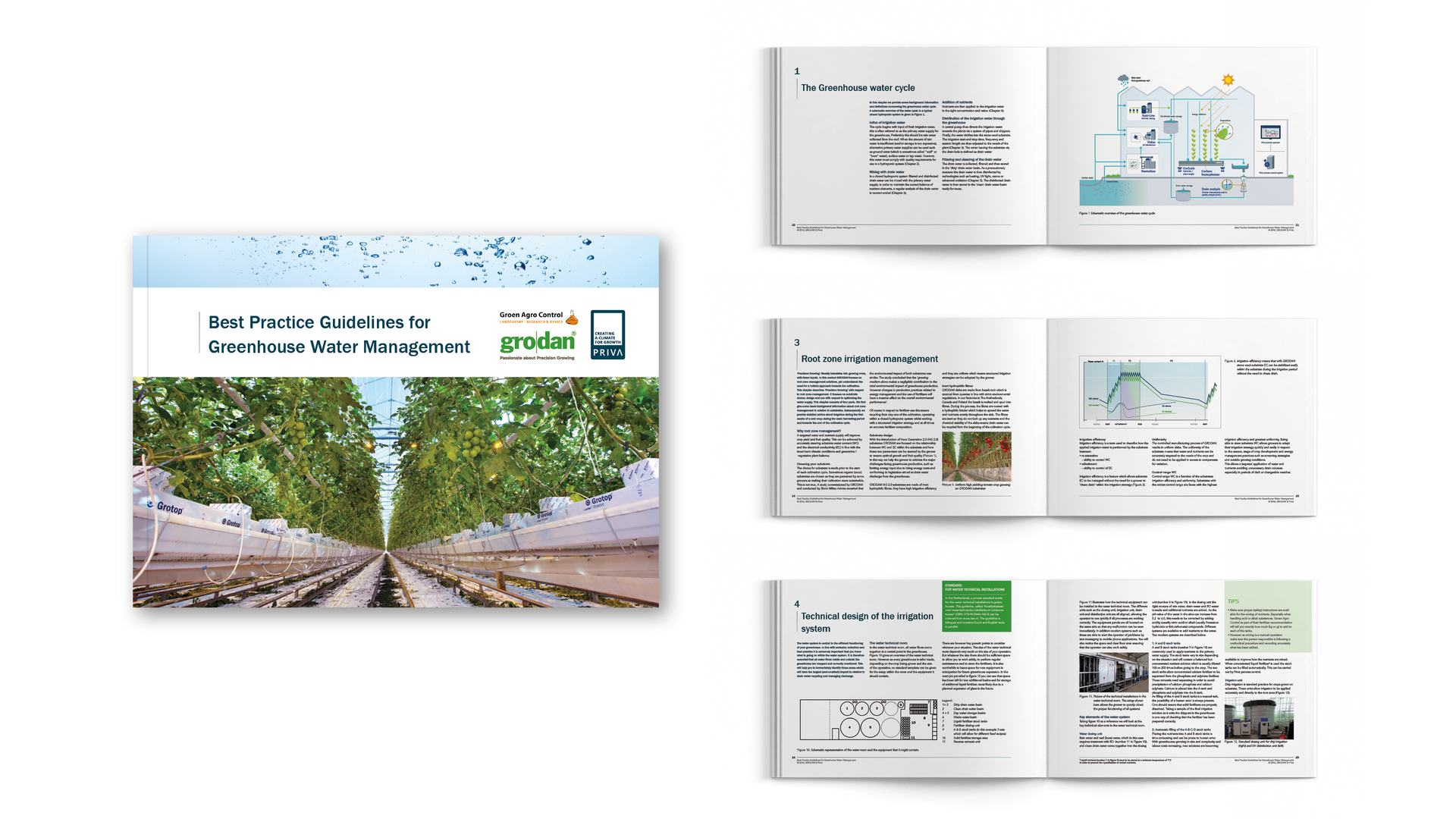 visual, best practice guidelines, greenhouse water management